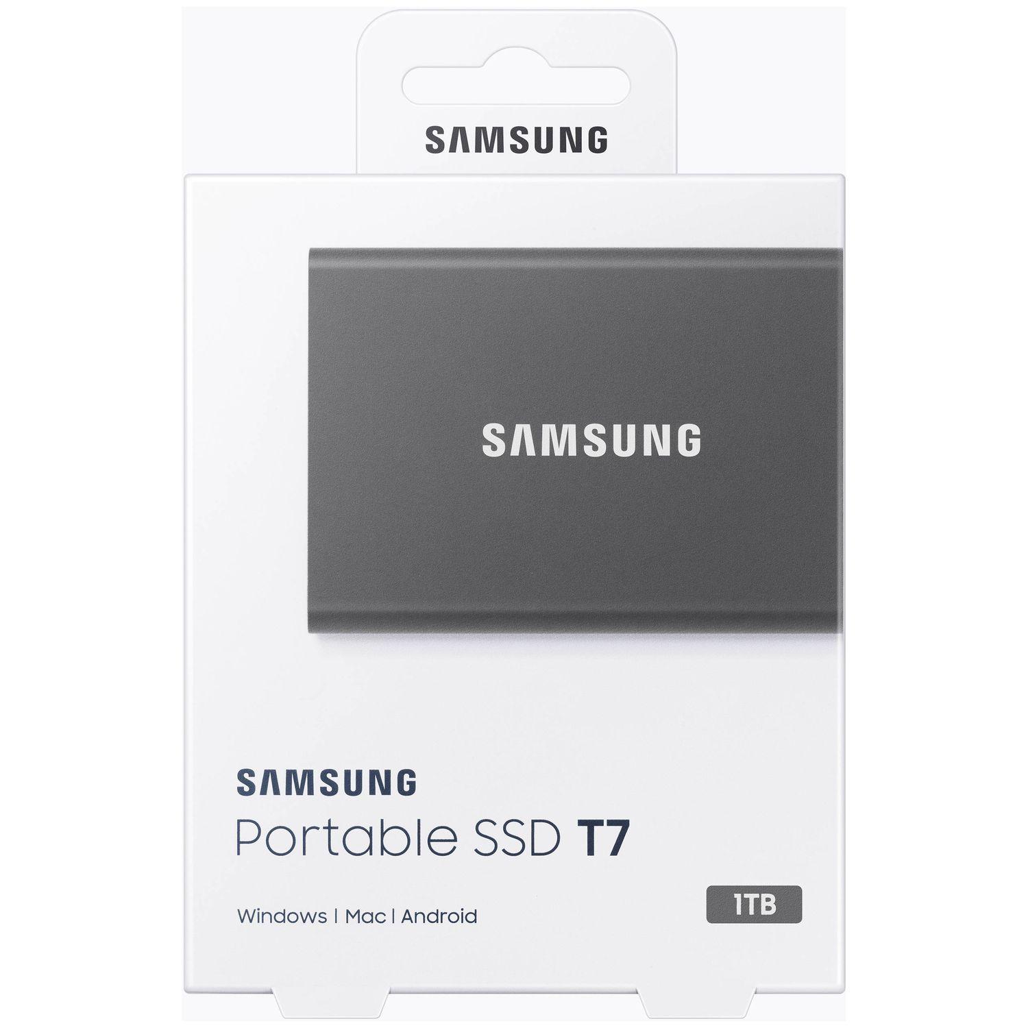 Samsung T7 Portable SSD 1 TB