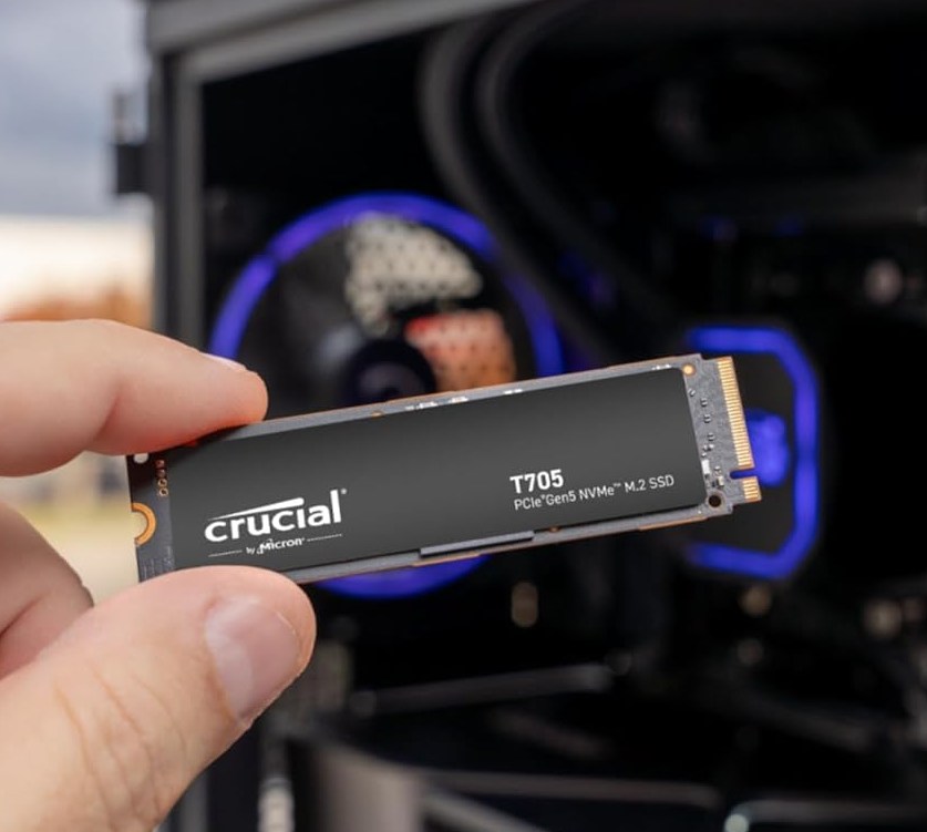 Crucial T705 Gen5 NVMe SSD