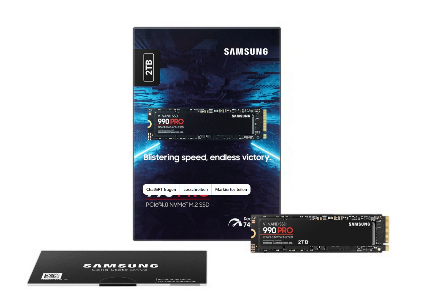 Samsung 990 PRO 2 TB SSD