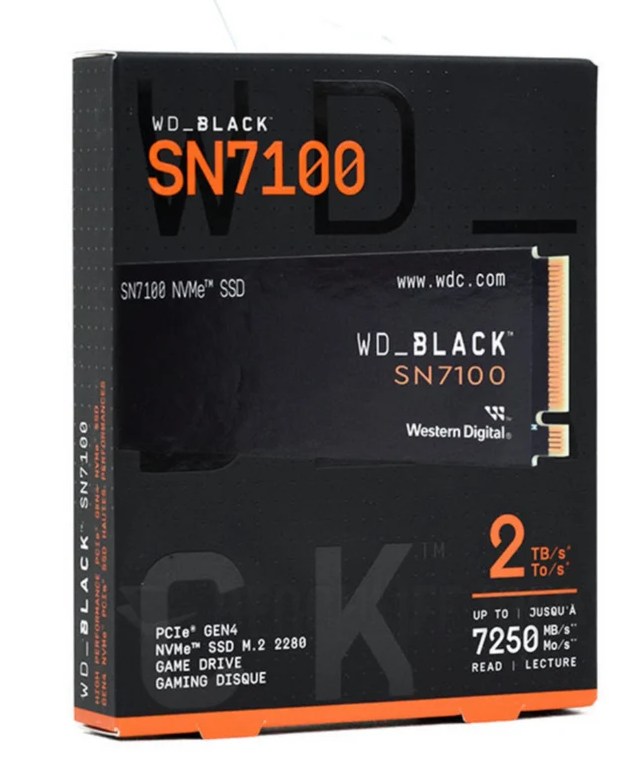 WD_BLACK SN7100 2 TB Verpackung