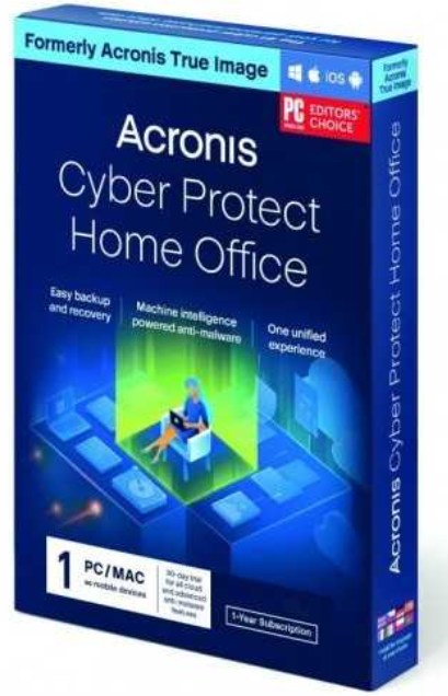 Acronis Cyber Protect Home Office Advanced 1 PC, 50GB Cloud Storage